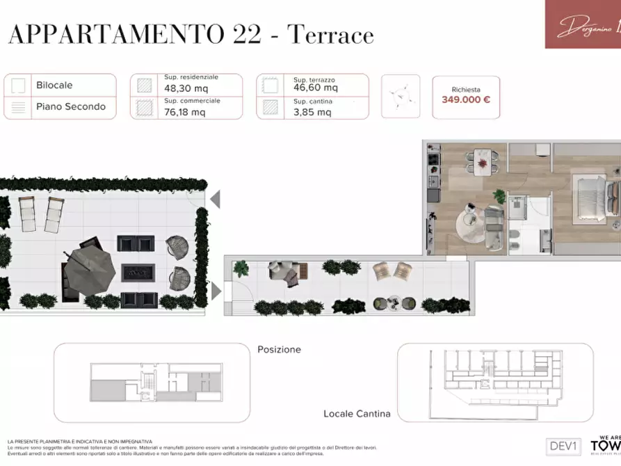 Immagine 13 di Appartamento in vendita  in Via Derganino 17 a Milano