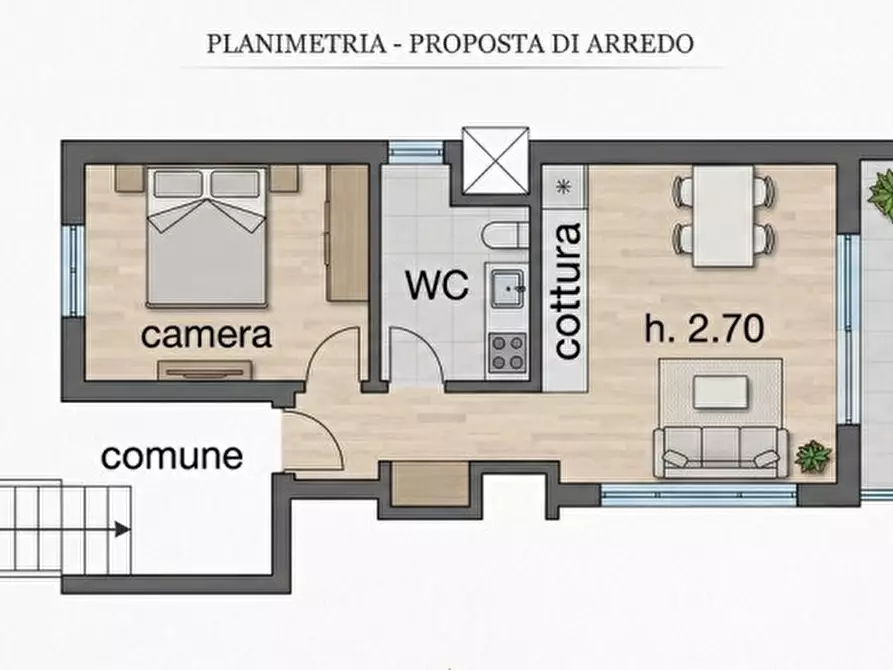 Immagine 14 di Appartamento in vendita  in CASTELLANA a Soiano Del Lago