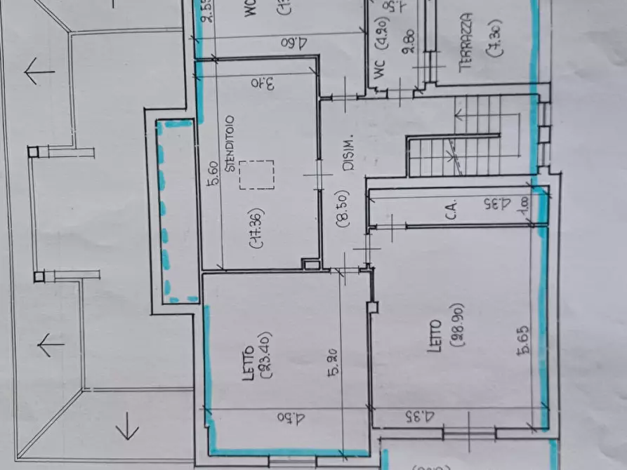 Immagine 3 di Casa indipendente in vendita  in Porano a Porano