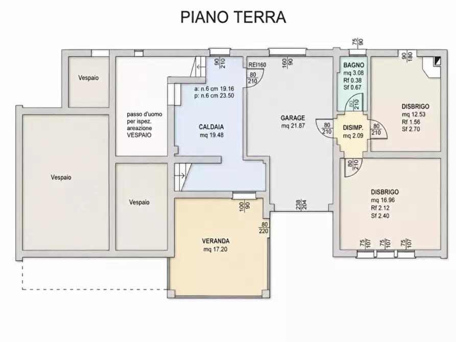 Immagine 35 di Villa in vendita  in Via Cristoforo Colombo a Polesella