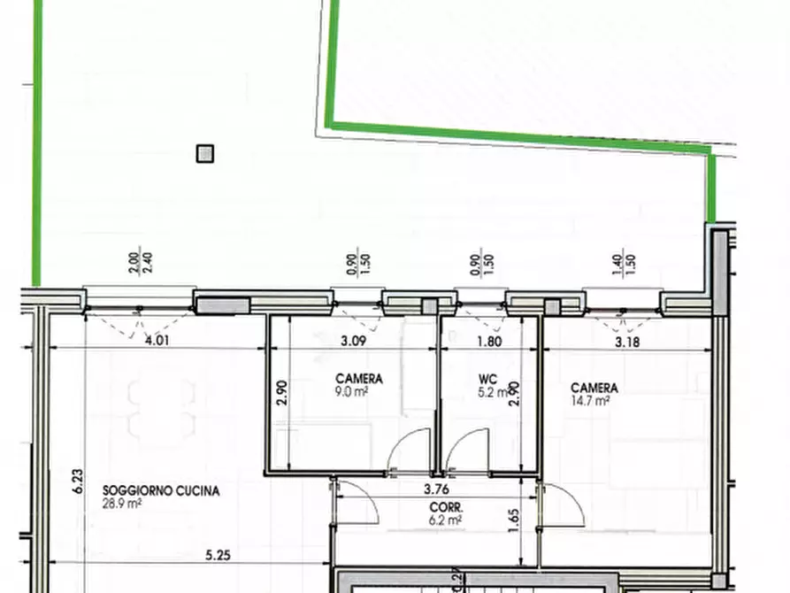 Immagine 2 di Appartamento in vendita  in Piazza Pertini a Castel D'azzano