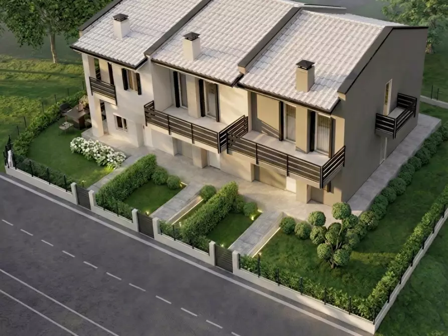 Immagine 7 di Villetta a schiera in vendita  in Via Guglielmo Marconi 53/A a Castel D'azzano