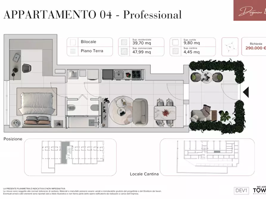 Immagine 13 di Appartamento in vendita  in Via Derganino 17 a Milano