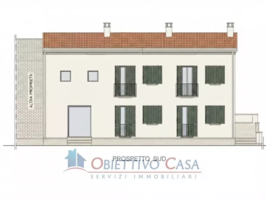 Immagine 2 di Casa trifamiliare in vendita  in Via Candiana a Pontelongo