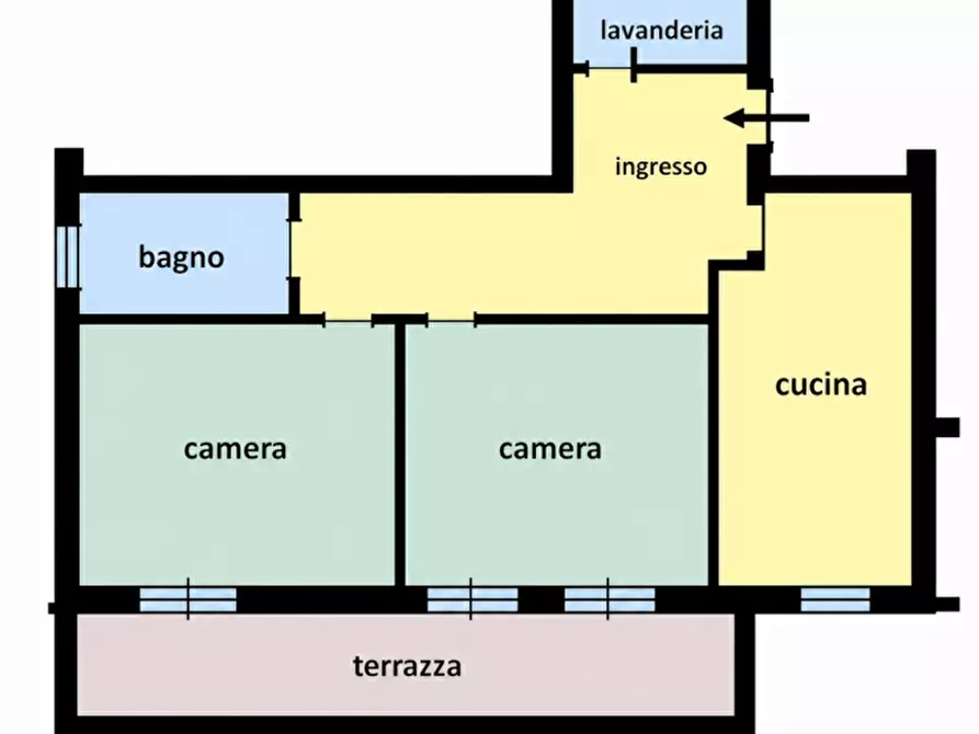 Immagine 21 di Appartamento in vendita  in Borgo Montegrappa 40 a Castelfranco Veneto