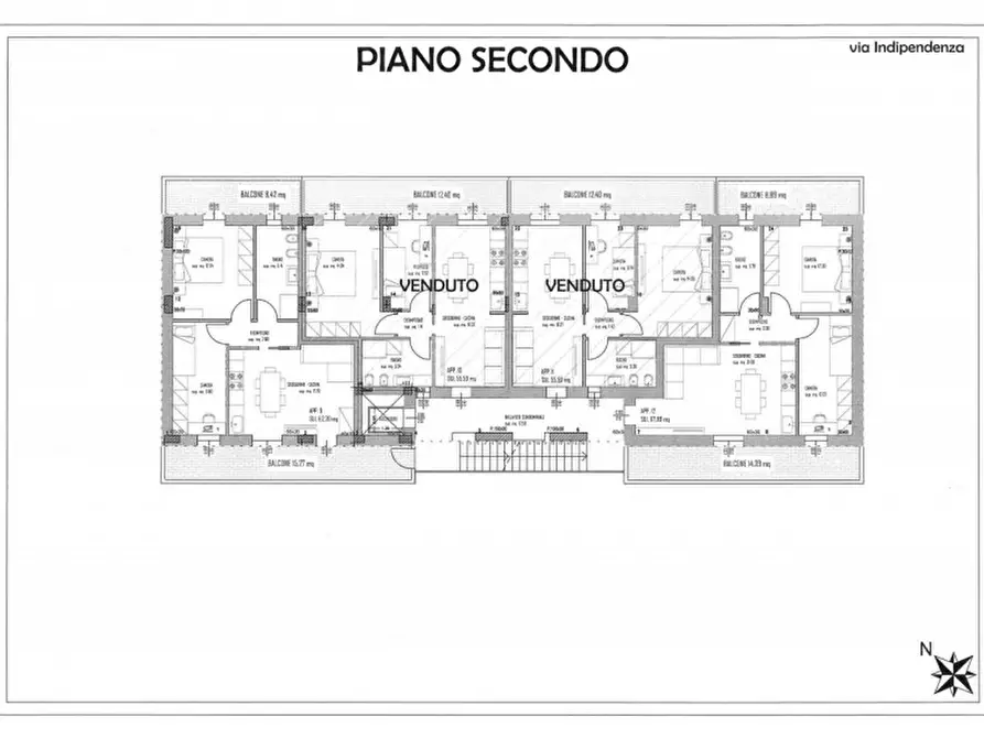 Immagine 12 di Appartamento in vendita  in Via Indipendenza, 3 a Mondolfo