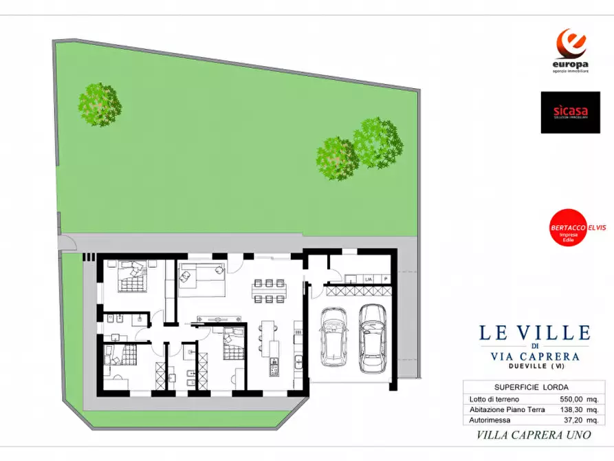 Immagine 2 di Villa in vendita  in DUEVILLE CENTRO a Dueville