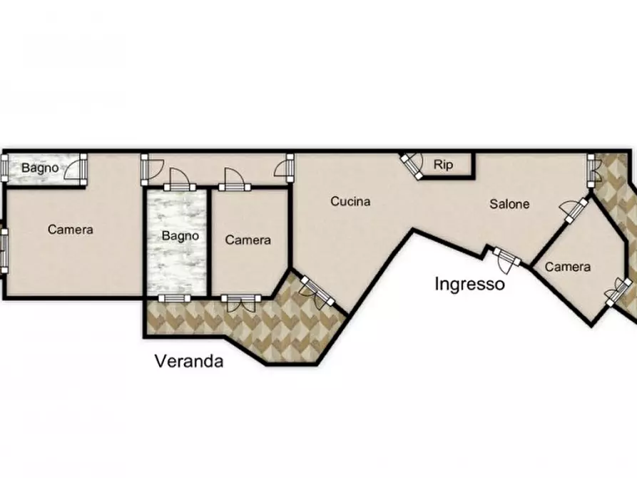 Immagine 17 di Appartamento in vendita  in Via Alcide De Gasperi a Villabate