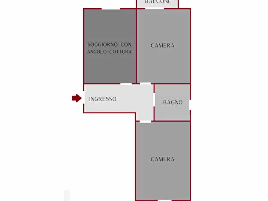 Immagine 2 di Appartamento in vendita  in Via Ercole Lelli a Bologna