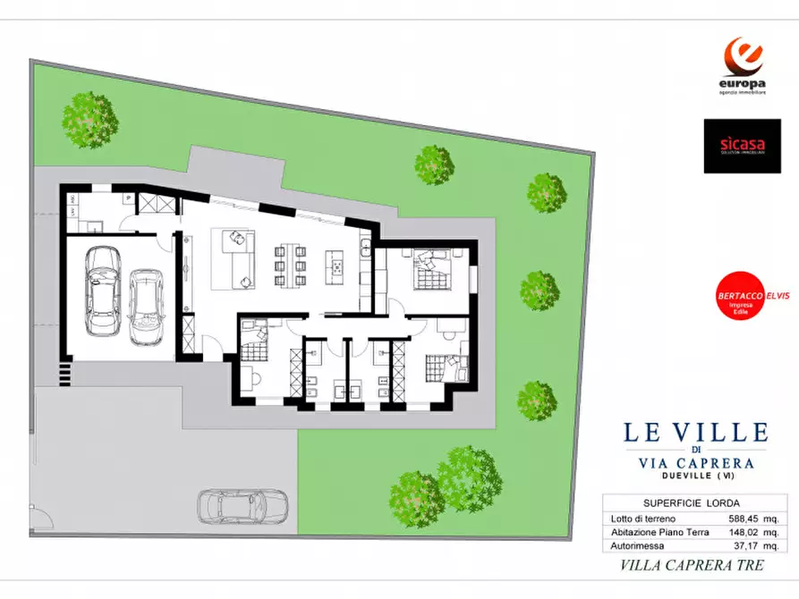 Immagine 2 di Villa in vendita  in DUEVILLE CENTRO a Dueville
