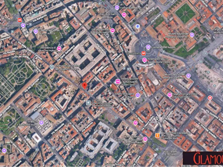 Immagine 2 di Appartamento in vendita  in Via delle Quattro Fontane a Roma