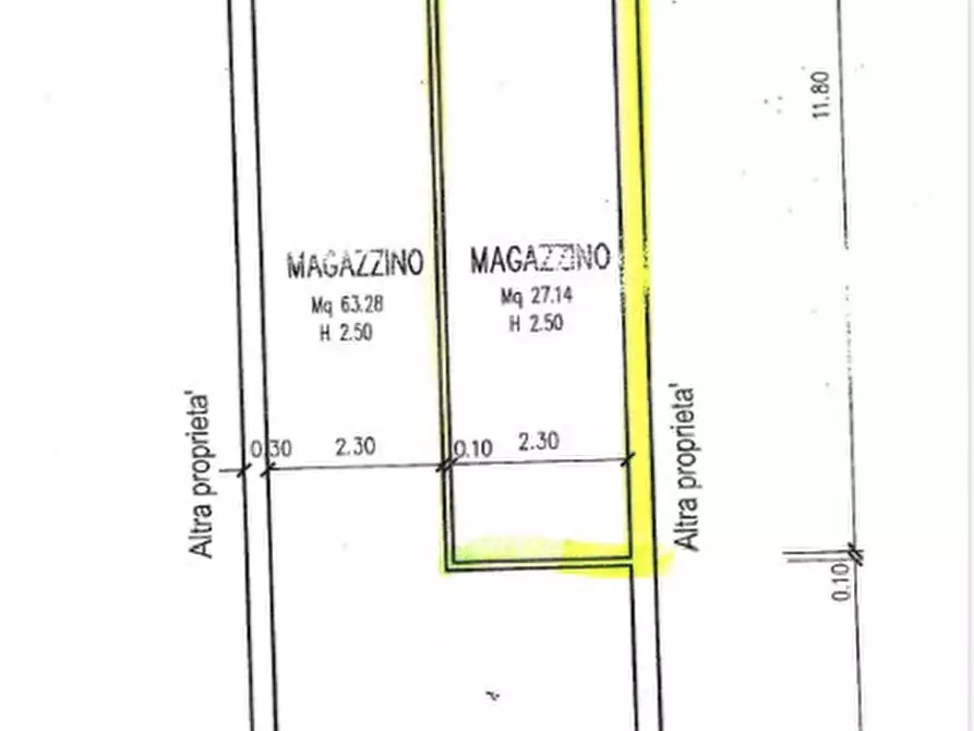 Immagine 1 di Magazzino in vendita  in Via Aureliana a Montegrotto Terme