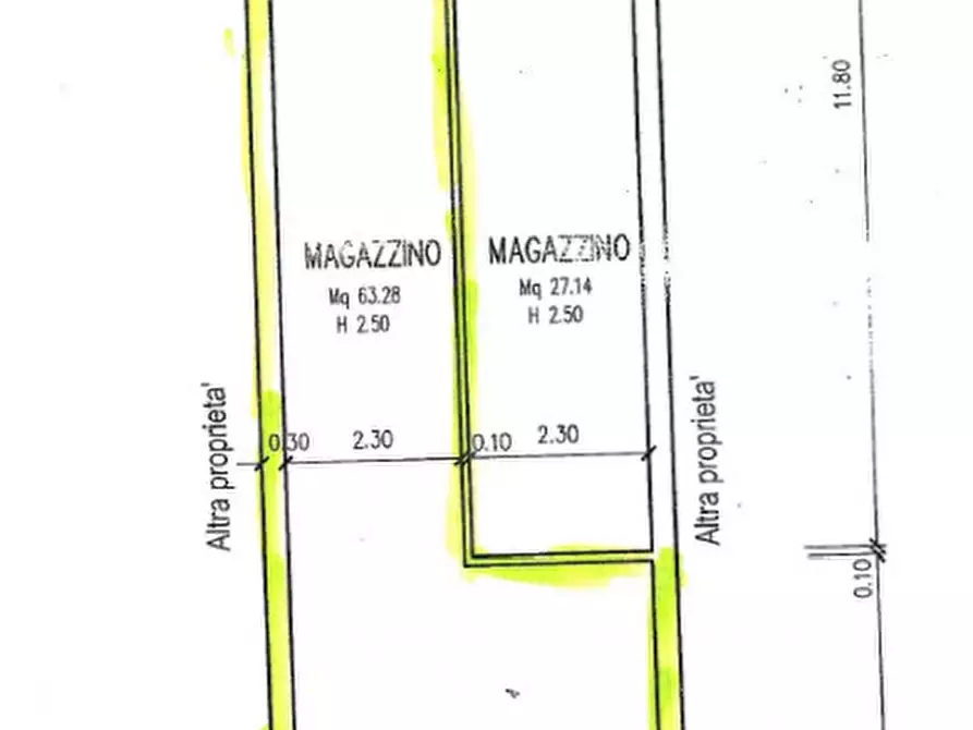 Immagine 3 di Magazzino in vendita  in Via Aureliana a Montegrotto Terme