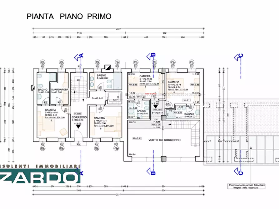 Immagine 5 di Casa bifamiliare in vendita  a Riese Pio x