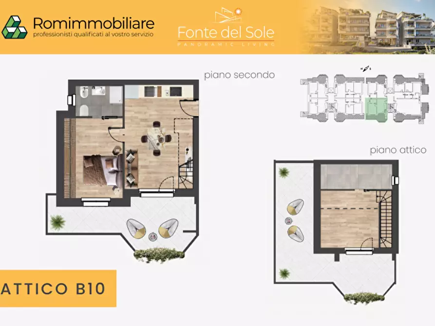 Immagine 21 di Appartamento in vendita  in Via Del Casale Solaro 89 a Roma