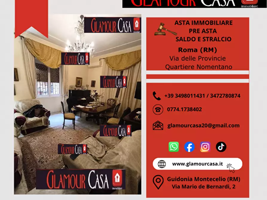 Immagine 3 di Appartamento in vendita  in Viale delle Provincie a Roma