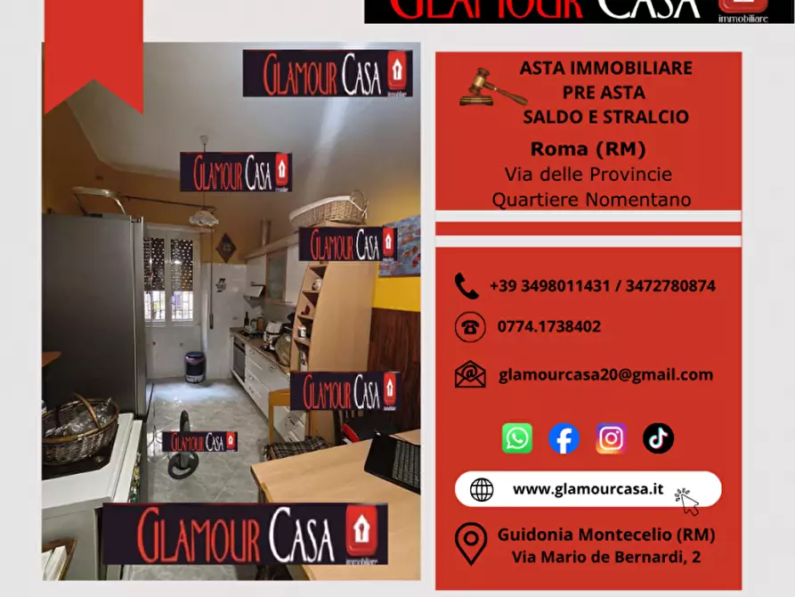 Immagine 4 di Appartamento in vendita  in Viale delle Provincie a Roma