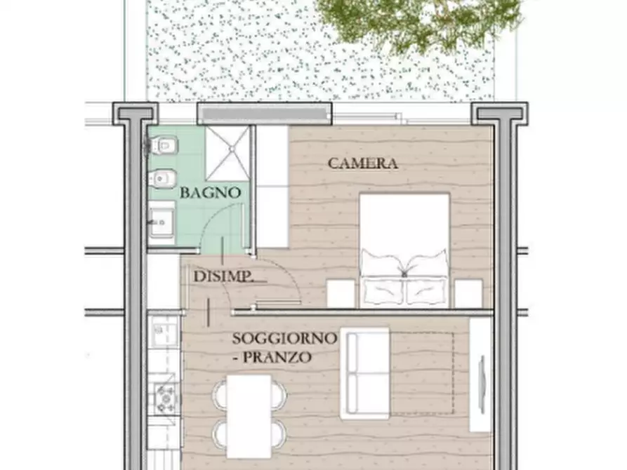 Immagine 10 di Appartamento in vendita  in Via Aironi a Caorle