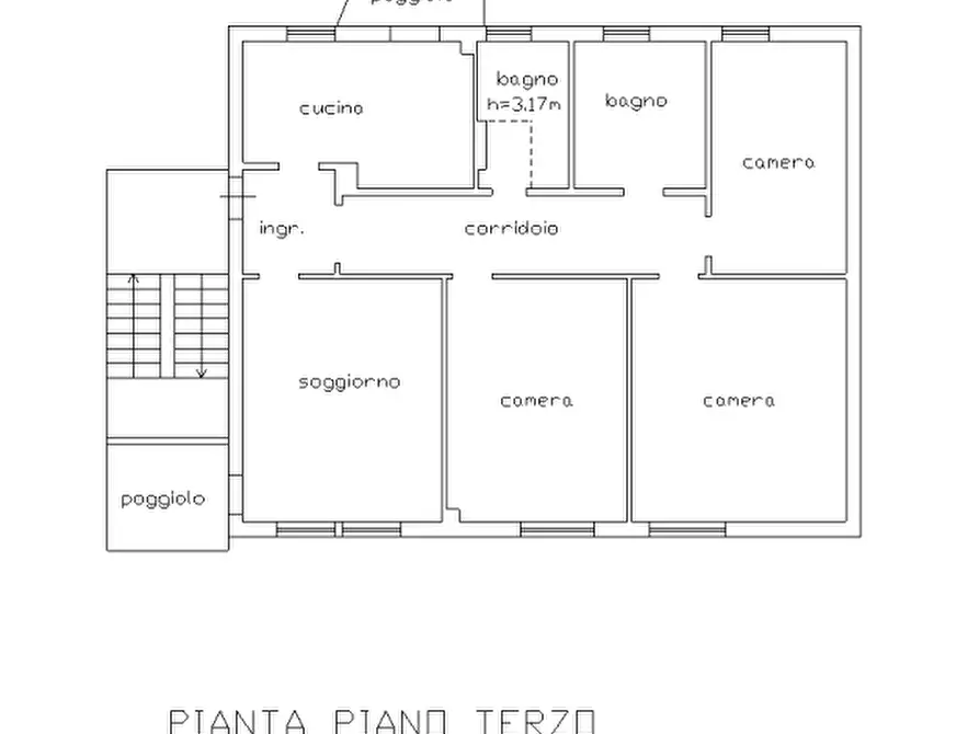 Immagine 33 di Appartamento in vendita  in Via Giuseppe Parini a Vicenza