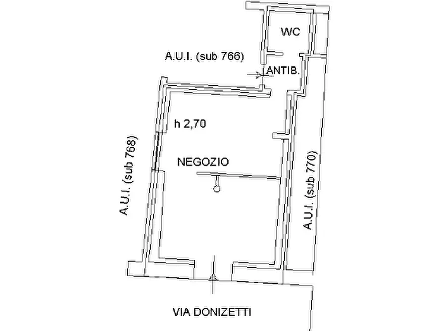 Immagine 15 di Negozio in vendita  in Via Magenta a Verdello