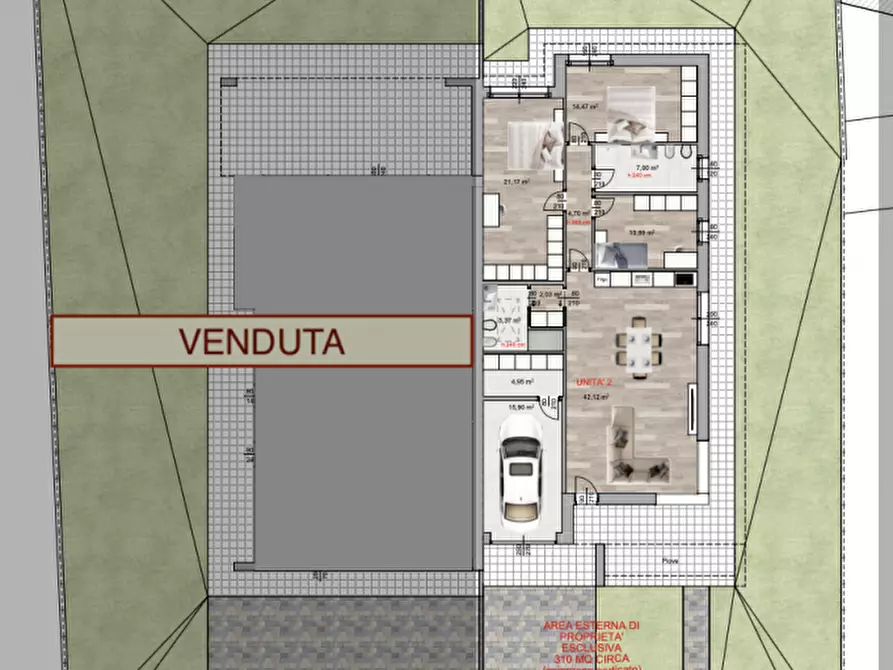 Immagine 12 di Casa bifamiliare in vendita  in Via Rialto, snc a Brugine