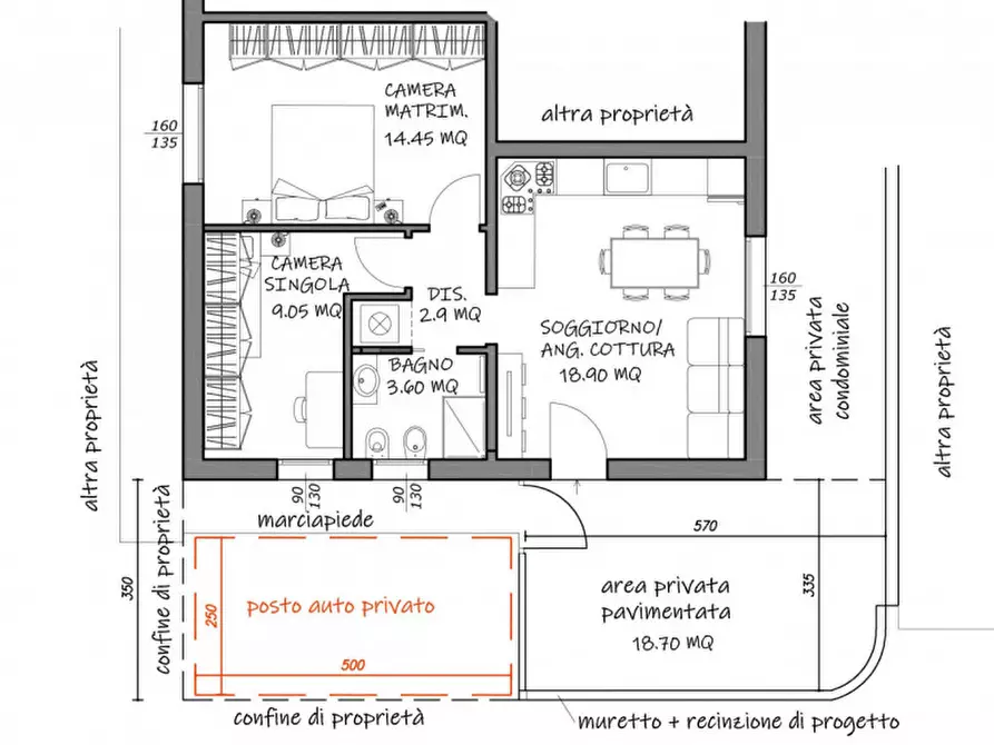 Immagine 19 di Appartamento in vendita  in Vai Baiesi, 19A a Anzola Dell'emilia