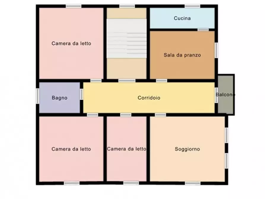 Immagine 5 di Appartamento in vendita  in Via Casoli, 61 a Modena