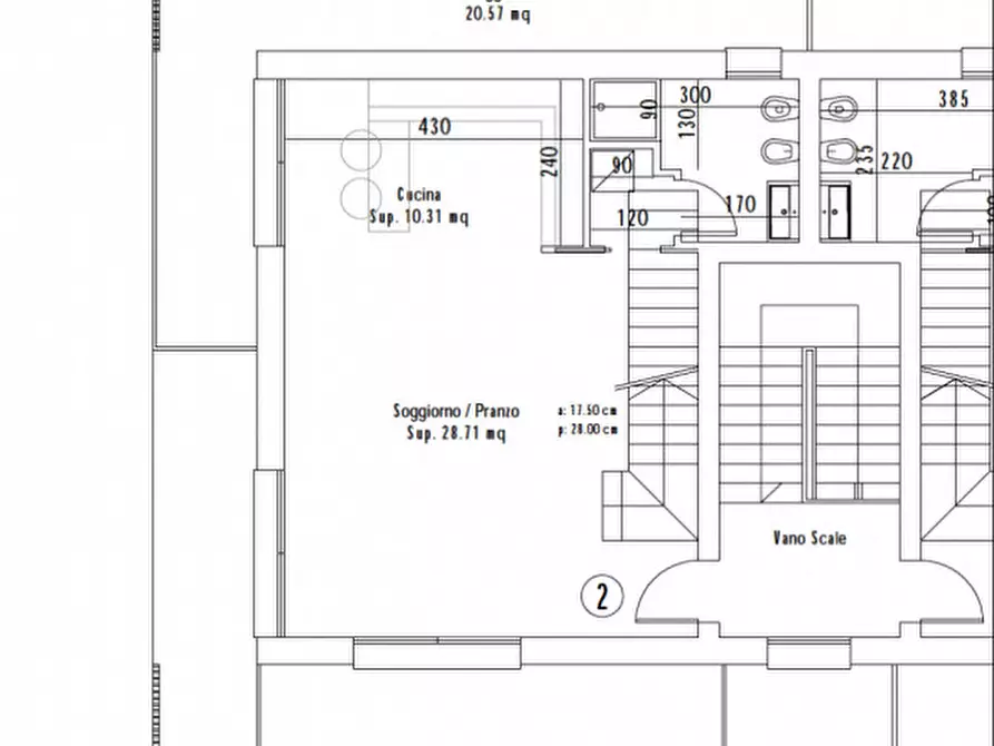Immagine 6 di Casa trifamiliare in vendita  in Via San Vincenzo a Vigonza