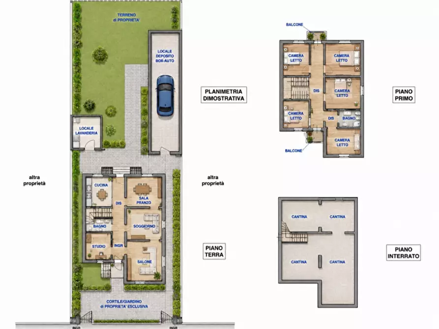 Immagine 46 di Villa in vendita  in via XI Febbraio n° 11 a Sannazzaro De' Burgondi