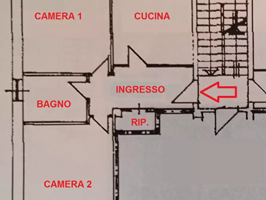 Immagine 15 di Appartamento in affitto  in CORSO CASALE 299 a Asti