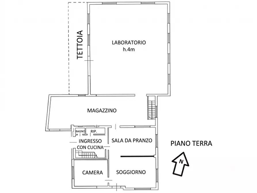 Immagine 22 di Casa indipendente in vendita  in via Lobia 966/A a San Giorgio In Bosco