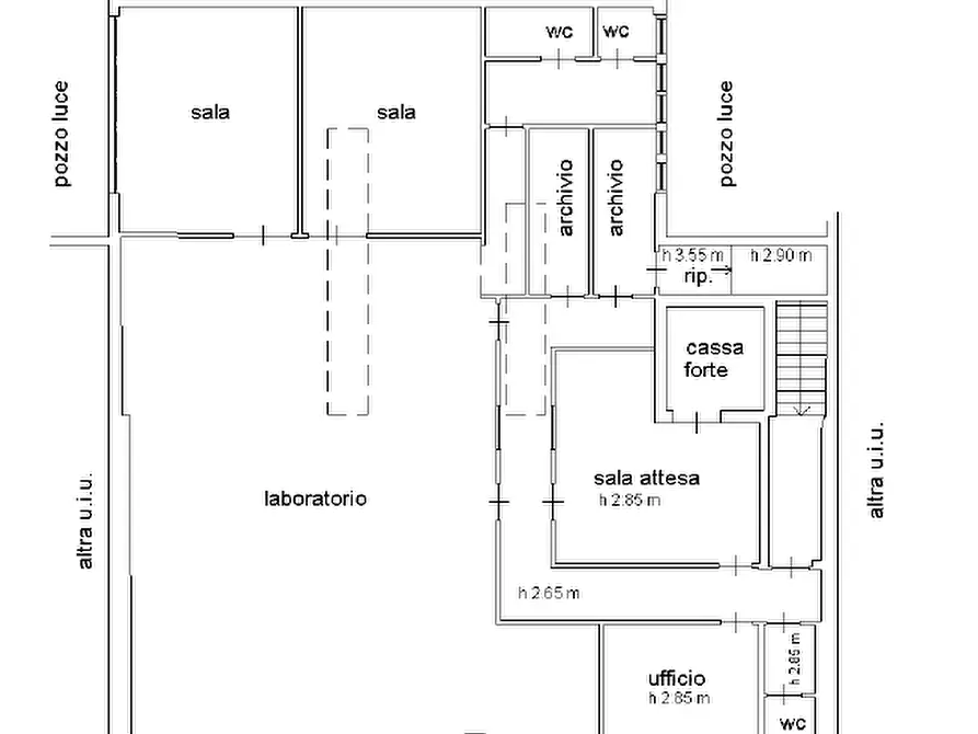 Immagine 3 di Laboratorio in vendita  in Via Chiesa Cresole a Caldogno