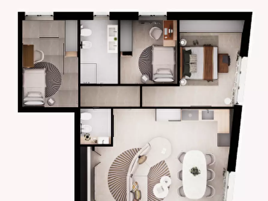 Immagine 1 di Casa trifamiliare in vendita  a Vigonza
