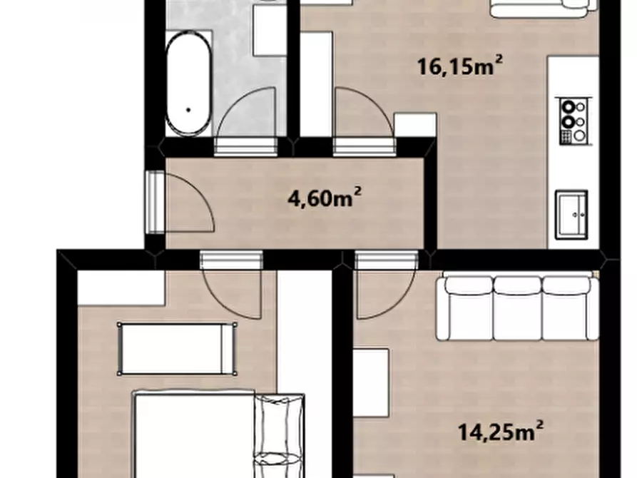 Immagine 14 di Appartamento in vendita  in Via Resia - Reschenstraße a Bolzano
