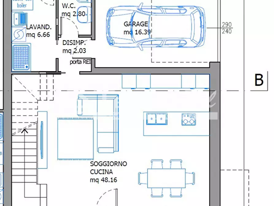 Immagine 11 di Casa bifamiliare in vendita  a Loreggia
