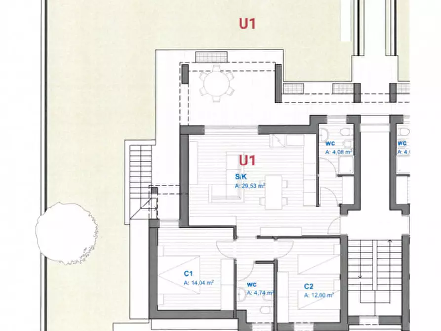 Immagine 2 di Appartamento in vendita  in Via della Libertà a Castel D'azzano