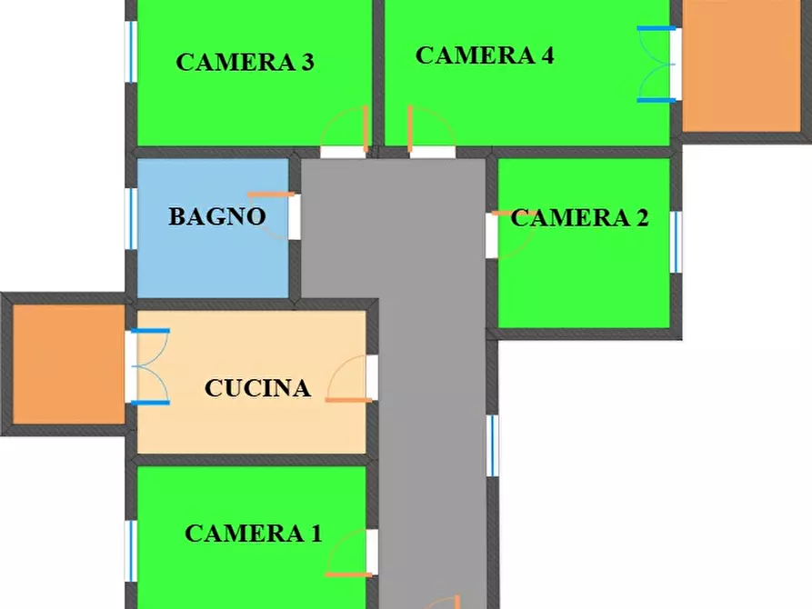 Immagine 1 di Appartamento in affitto  in Via Pasquale Del Giudice a Pavia