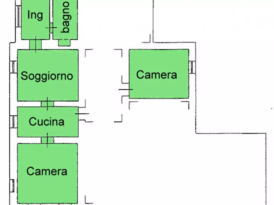 Immagine 2 di Appartamento in vendita  a Auronzo Di Cadore