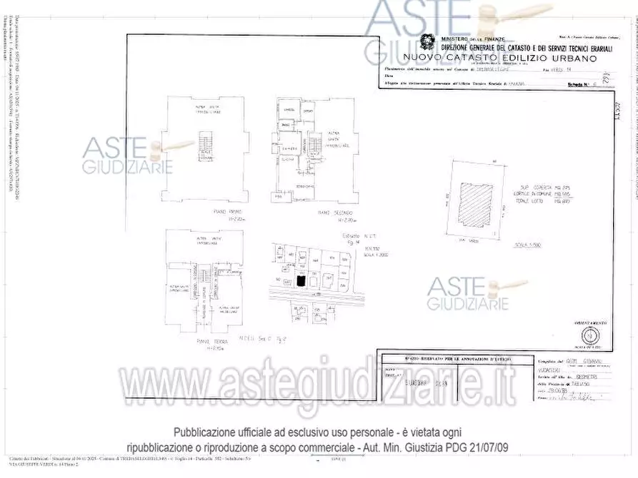 Immagine 9 di Appartamento in vendita  in via giuseppe verdi 14 a Trebaseleghe