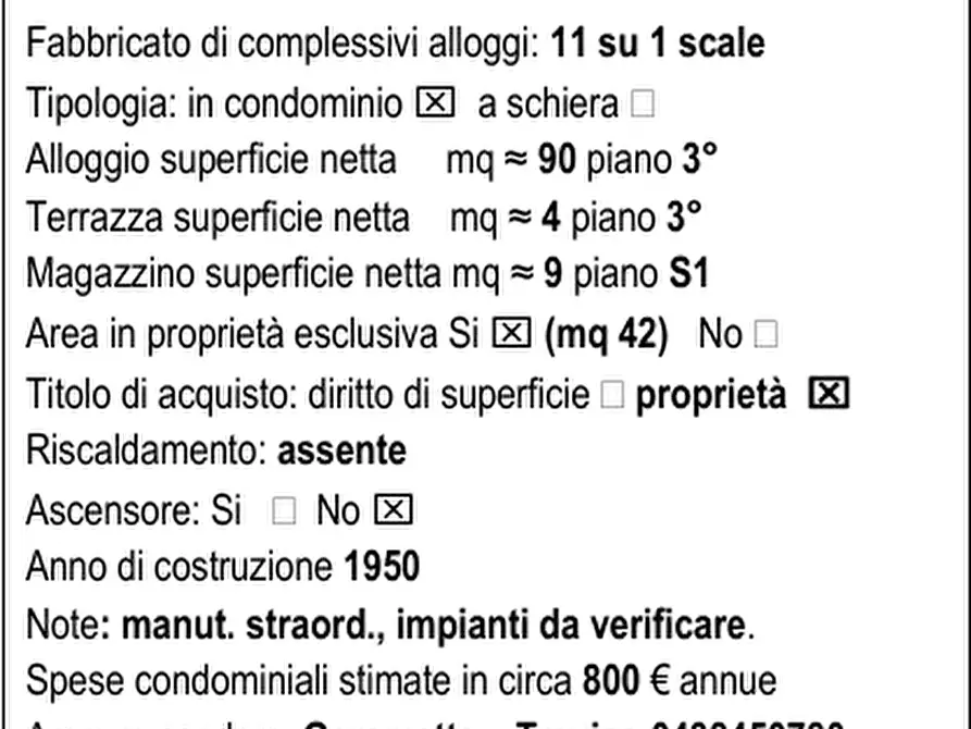 Immagine 3 di Appartamento in vendita  in via cadore 17 a Conegliano
