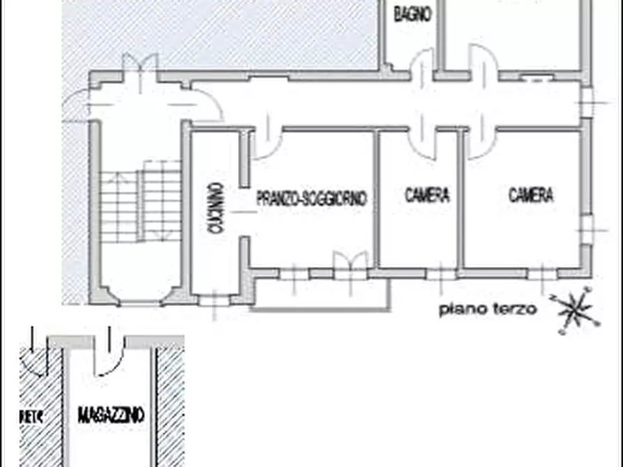 Immagine 4 di Appartamento in vendita  in via cadore 17 a Conegliano