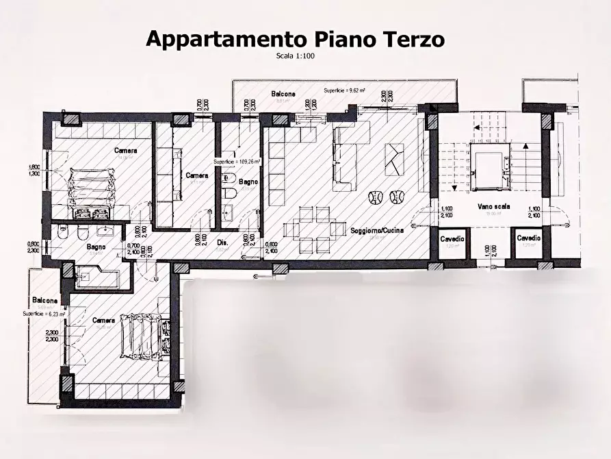 Appartamento in vendita in Via Ugo Foscolo a Roccafluvione