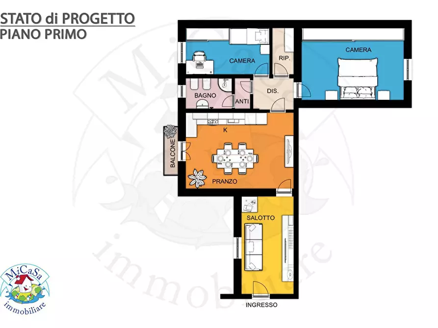 Appartamento in vendita in Via Risorgimento a Pisa