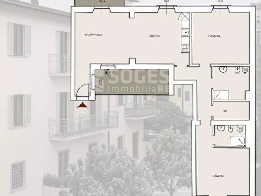 Appartamento in vendita in Via Pietro Toselli a Firenze