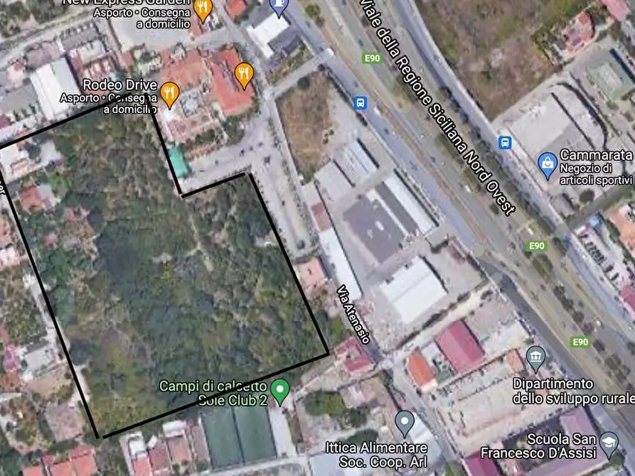 Terreno industriale in affitto in Atenasio a Palermo