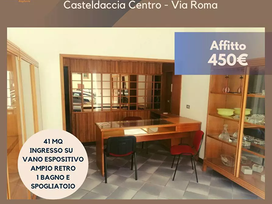 Locale commerciale in affitto in Via Roma a Casteldaccia