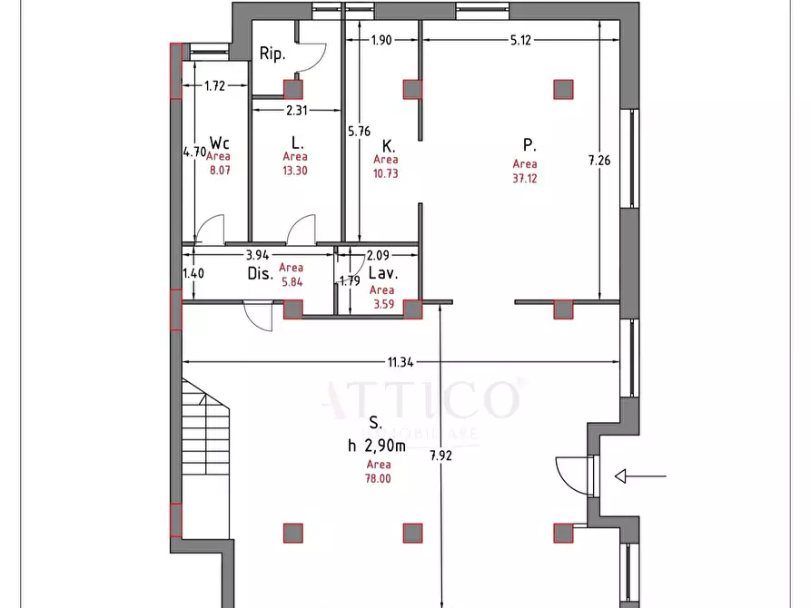 Immagine 15 di Appartamento in vendita  a Avellino