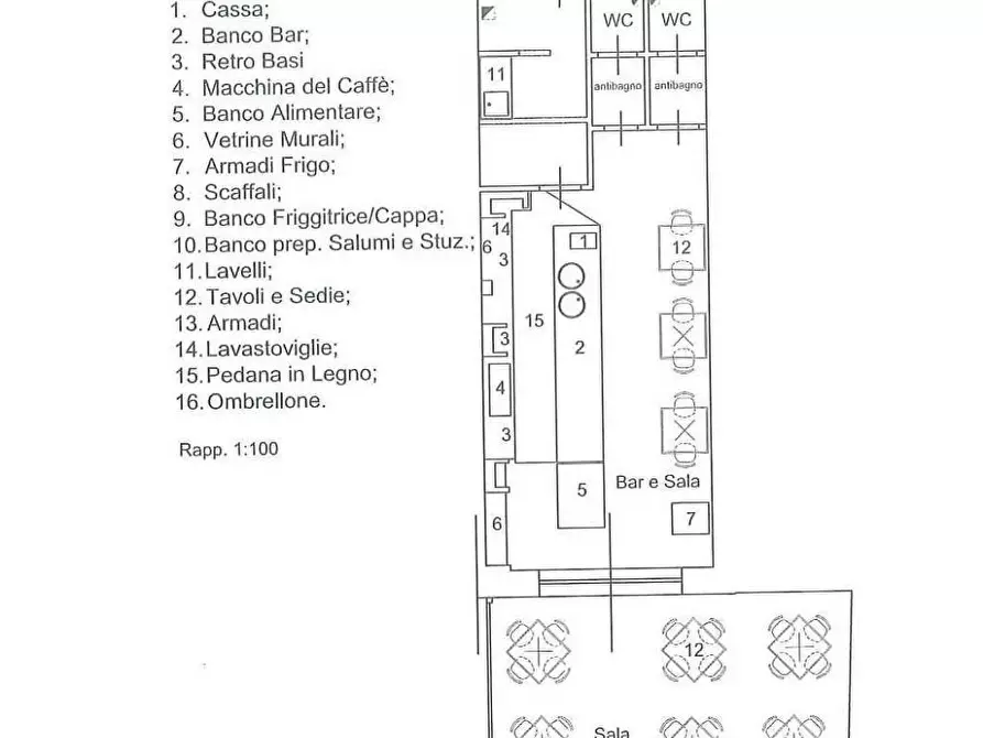 Immagine 13 di Bar / Ristorante in vendita  in contrada serra a Ariano Irpino