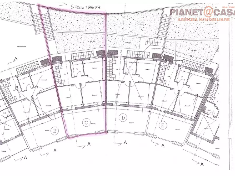 Immagine 25 di Villetta a schiera in vendita  in Valli di Lisciano a Ascoli Piceno