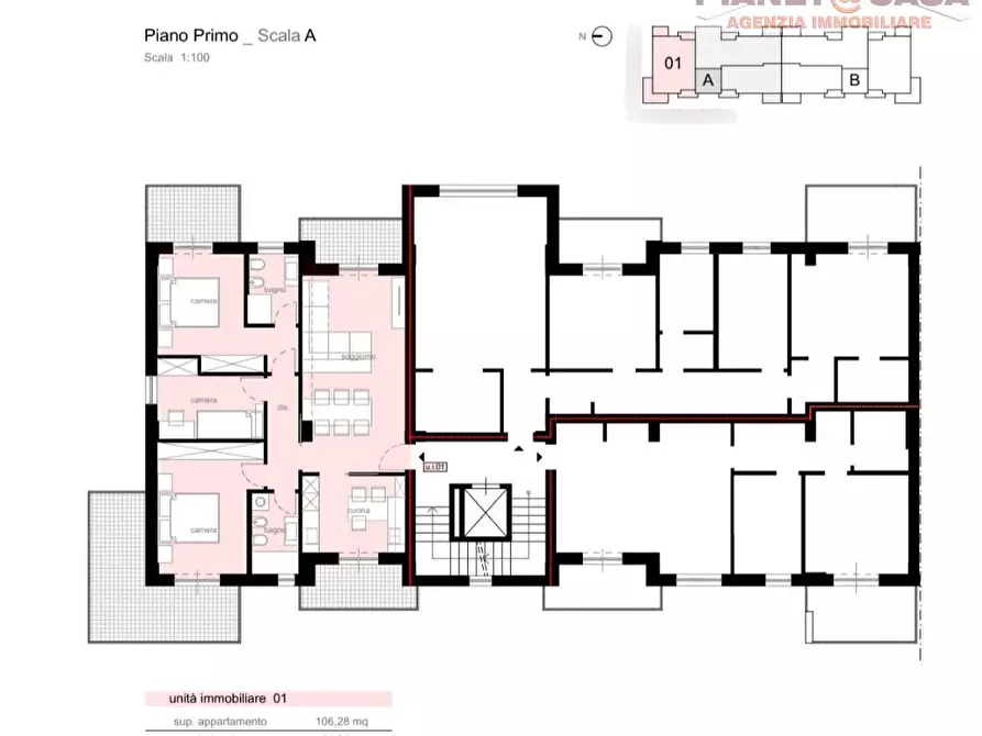Immagine 4 di Appartamento in vendita  in Monticelli a Ascoli Piceno